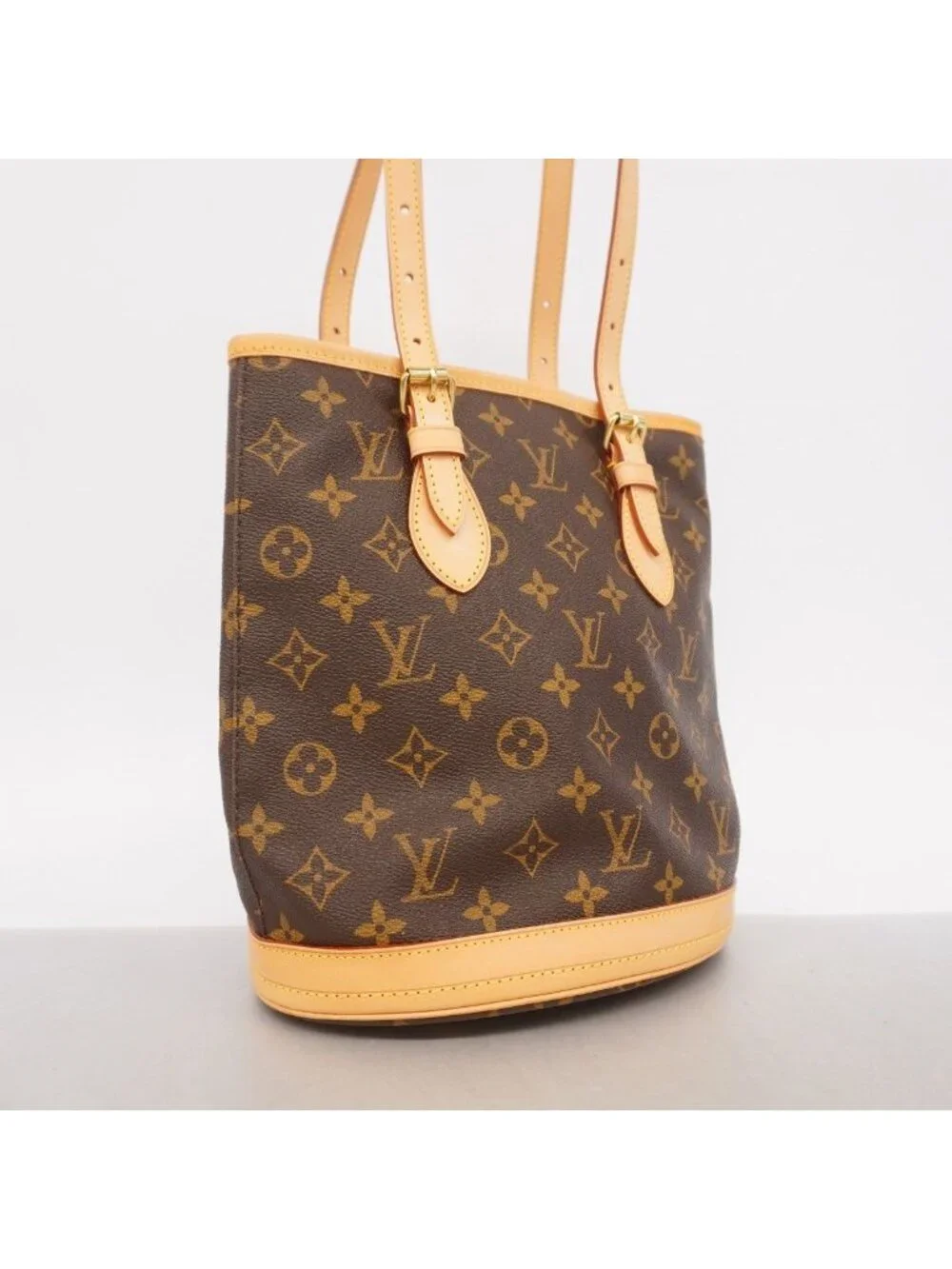 Louis Vuitton Tote Monogram Bucket PM Brown
